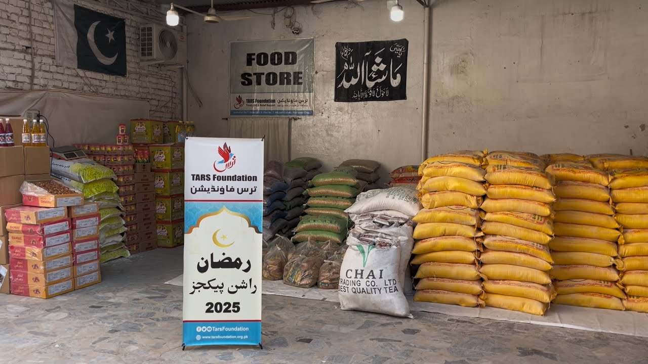 TARS Foundation | Food Items Arrival for Ramadan Ration Packages Drive ...