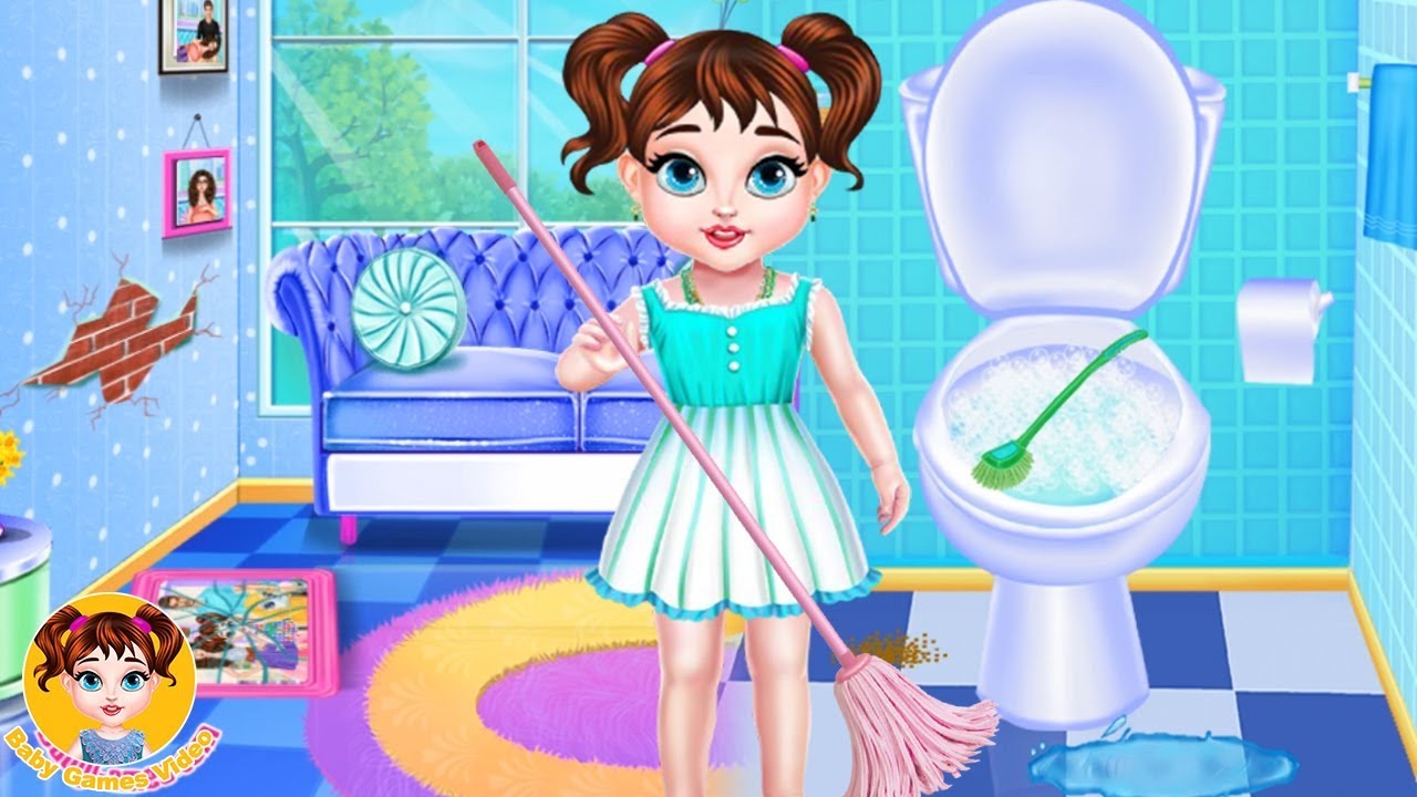 Baby Taylor Backyard Cleaning - Baby Taylor Games Episode - Baby Games  Videos 