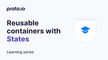 Reusable containers with states