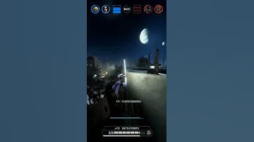 Rey Fights Darth Vader In Her Element... #shorts #starwars #battlefront2 #swbf2 #ps4 #xbox #duel