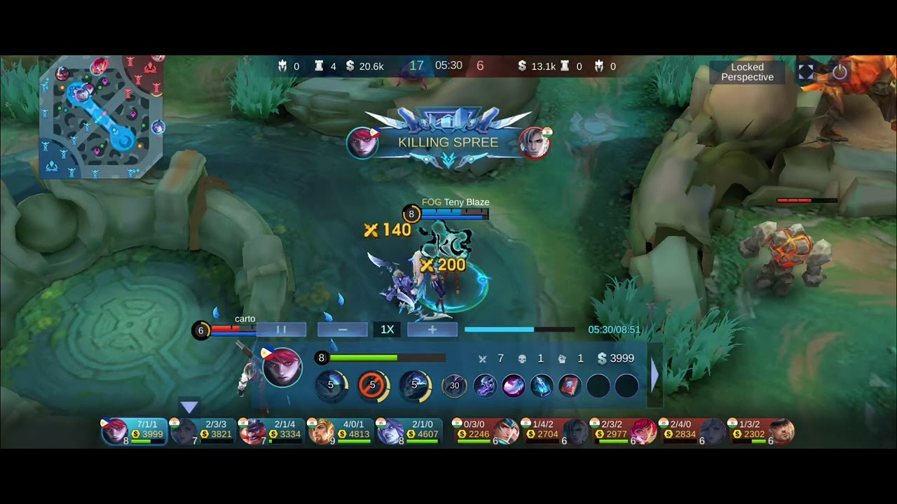 Low level Julian turret dive double savage 