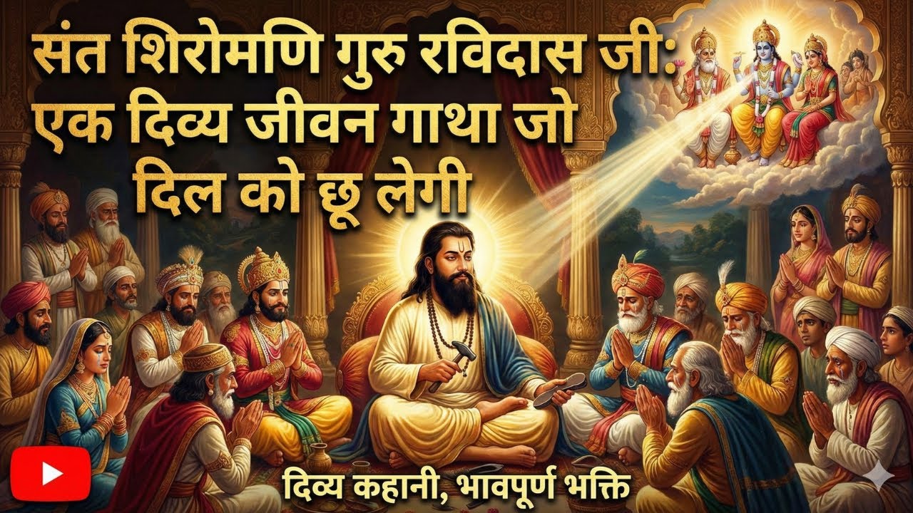संत शिरोमणि गुरु रविदास जी: एक दिव्य जीवन गाथा जो दिल को छू लेगी