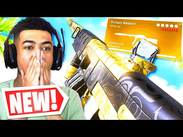 Using the *NEW* VANGUARD PPSH-41 in WARZONE! (AMAZING)