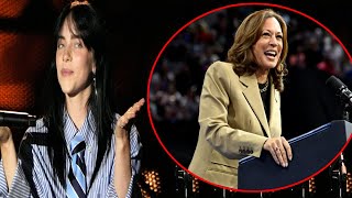 Billie Eilish reveals who she is voting for in 2024 after Taylor Swift endorsed Kamala Harris