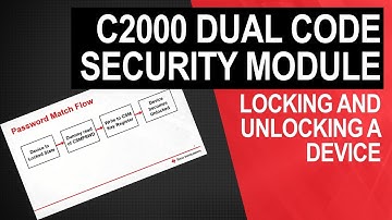 Locking and unlocking a device