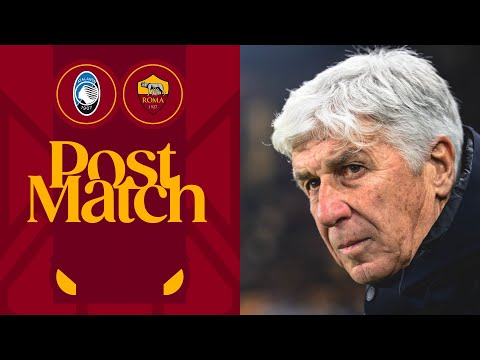 GIAN PIERO GASPERINI | INTERVISTA POST ATALANTA-ROMA