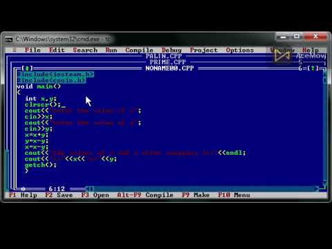 C++ program to swap the numbers without using temporary variable