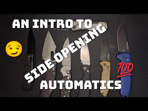 Side Opening Automatic Knives! Everything you need to know!