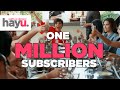 🎉  Thank You For The ONE MILLION Subscribers  🎉    | hayu