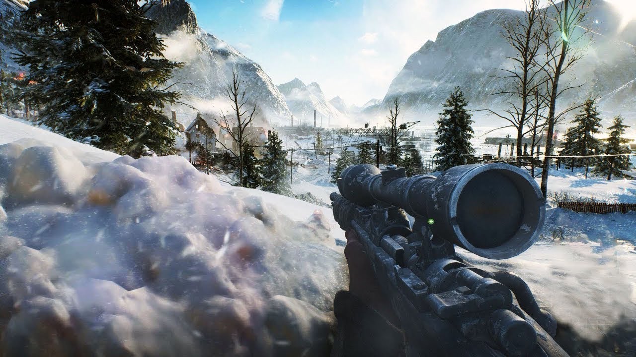 Battlefield 5 sniping montage (Krag Jorgensen vs Kar98k)