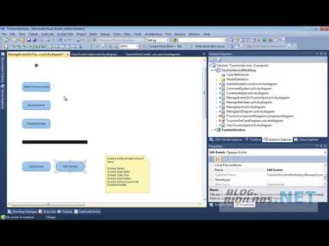 Creating ACtivity Diagram on Visual Studio - YouTube