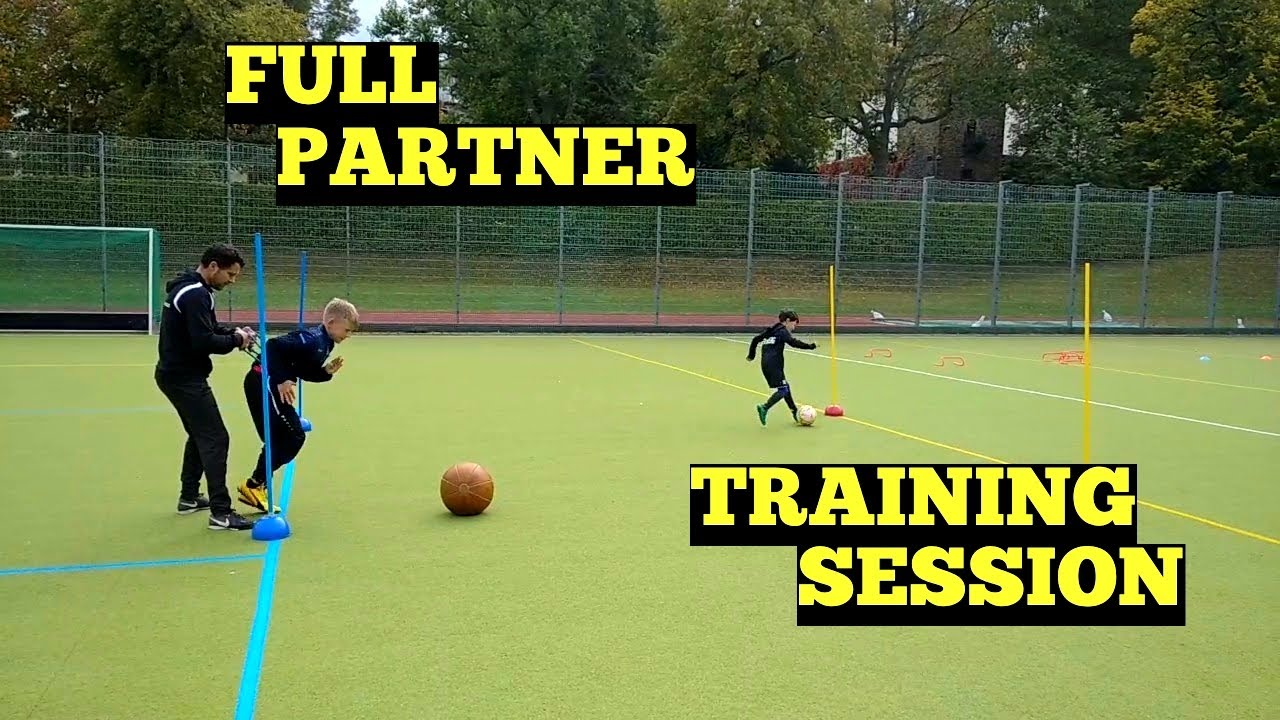 ⁣Full Partner Training Session • Not for Beginners • Become a Better Football Player