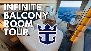 Royal Caribbean Infinite Balcony Room Tour | Is It Worth It?  Things We Wished We Packed!