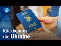 Ukraine: Immer mehr Geflüchtete kehren zurück