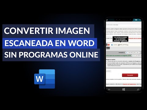 Cómo Convertir una Imagen Escaneada en un Documento Word Sin Programas Online
