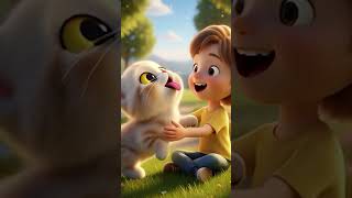 Minik Kedi Mimi Miyav Miyav 🐱 | Sevimli 3D Animasyon Çocuk Şarkısı #shorts #çocukşarkısı #okulöncesi
