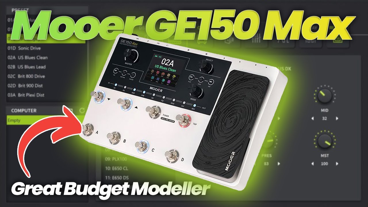 MOOER GE150 MAX | A great budget modeller - YouTube