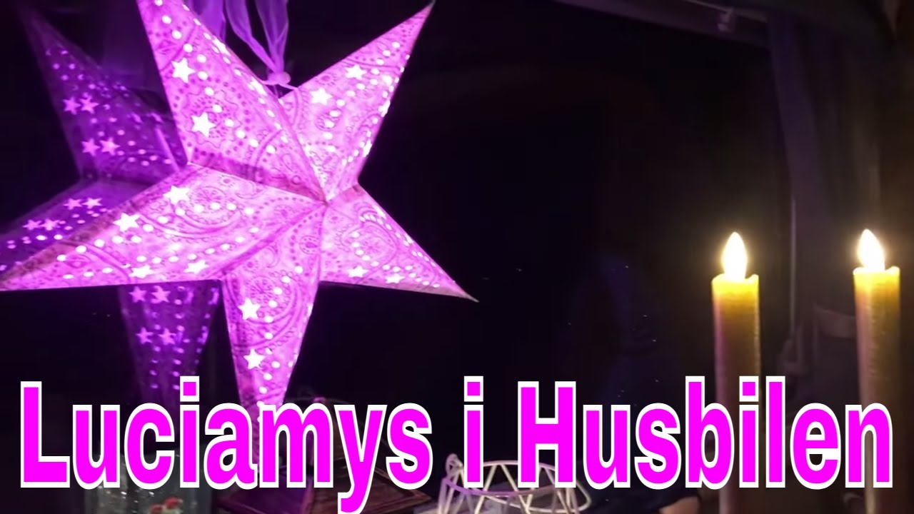 Omberg Eko park del 2, Julbak och Pyssel i Husbilen. 😀