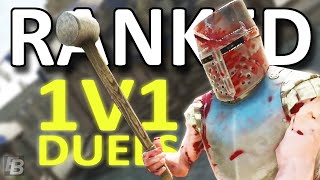 Mordhau Duels Ranked 1v1! Greatsword vs Maul and More! (chill commentary)