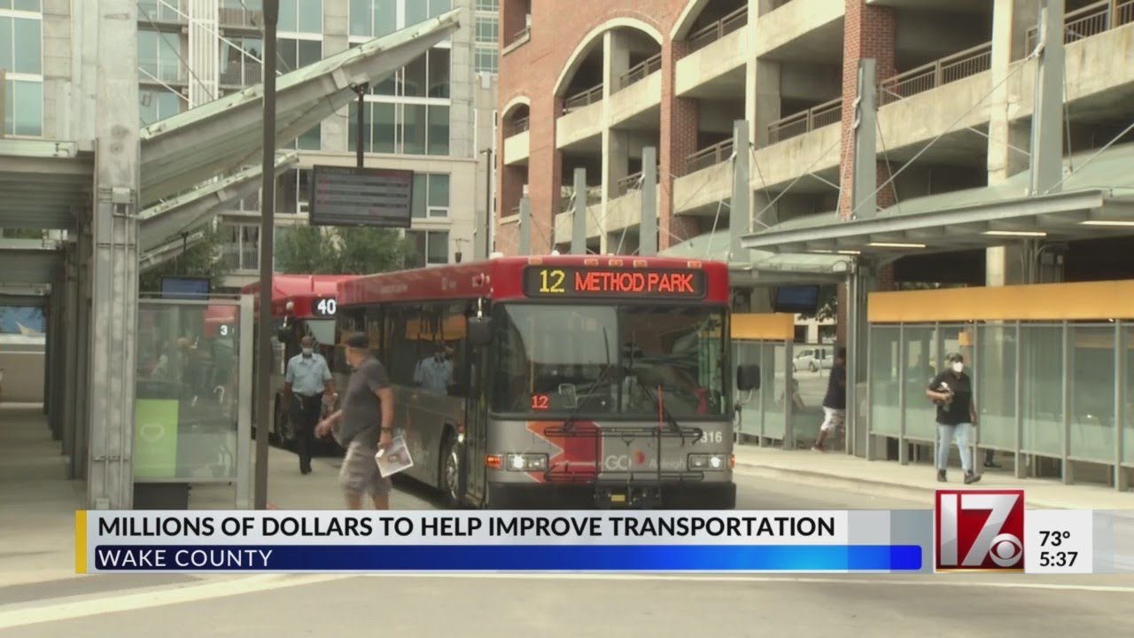 City of Raleigh getting millions of dollars to help improve transportation