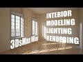 Interior modeling lighting  rendering with 3dsmax  vray 360