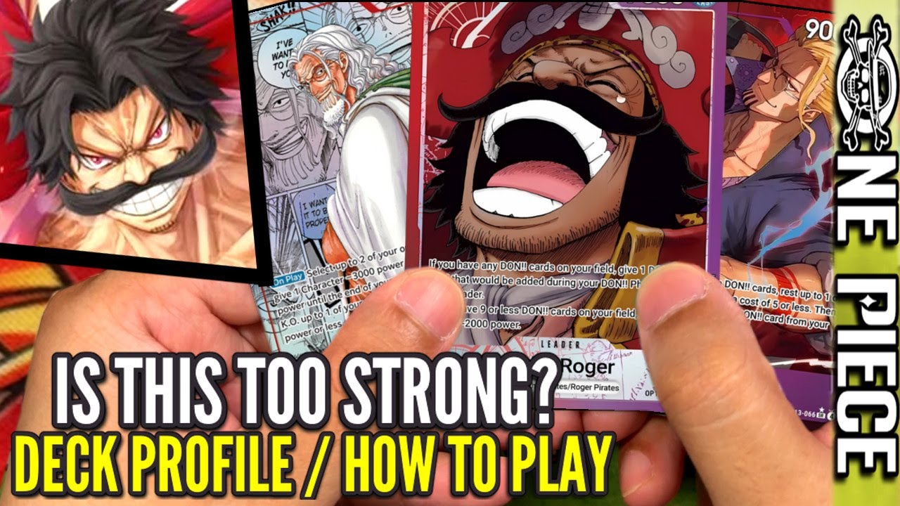 roger decks one piece tcg TCG: Official Sleeves Set 12 13000 Subtype(s) Roger Deck Optimization by Bryan