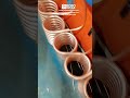 Tube in tube spiral coiling and winding machine