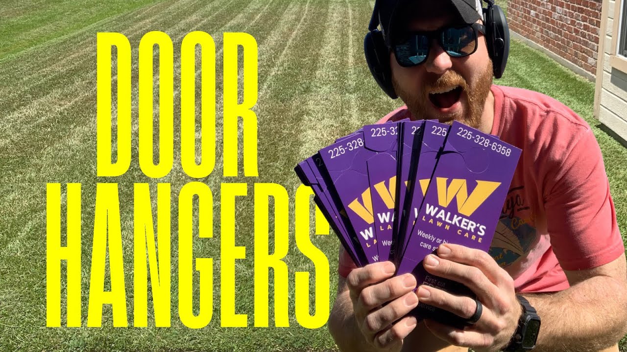 Starting a law care business with door hangers YouTube
