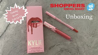 Shoppers Beauty Boutique Unboxing Featuring the new Kylie Lip Kit!