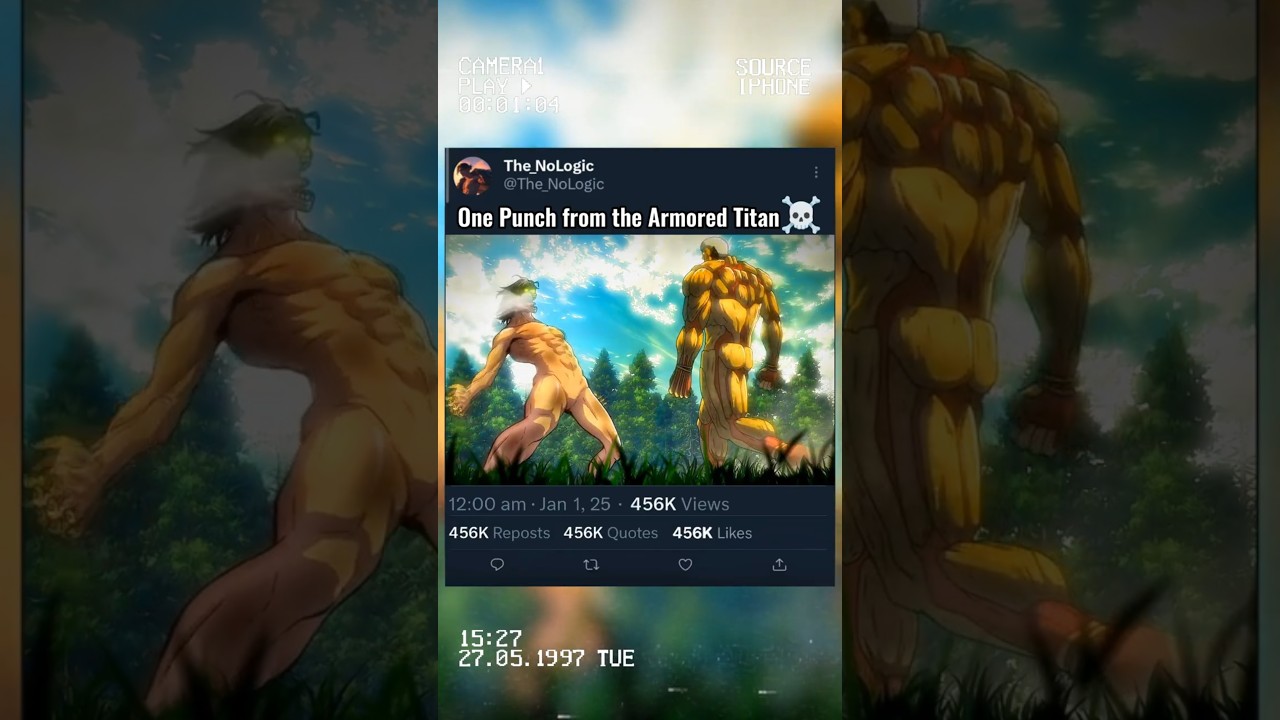 Eren vs Reiner: The First Explosive Titan Showdown!