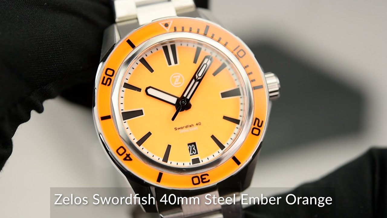 Zelos Swordfish 40mm Ember Orange