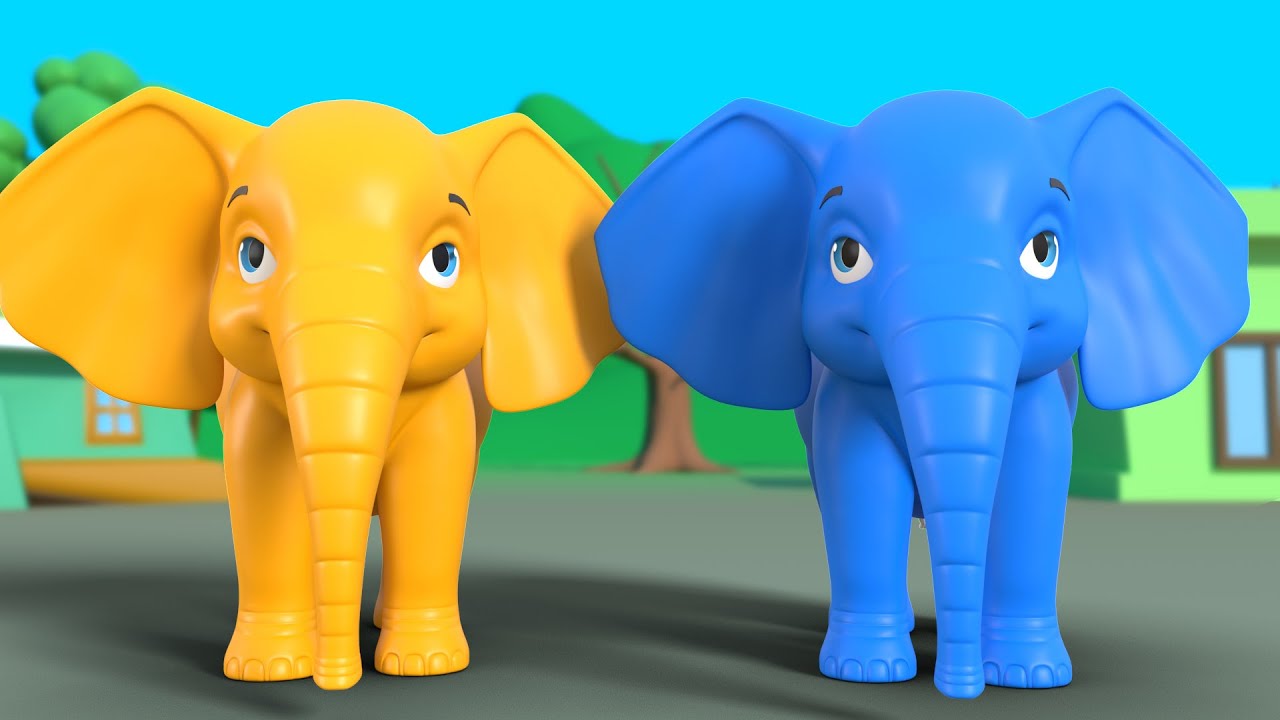 Ek Mota Hathi |part |02 Nursery Rhymes for Childrens | Hindi Poems