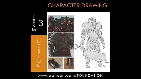 Foundation Patreon - Term 3 Preview - Character Drawing