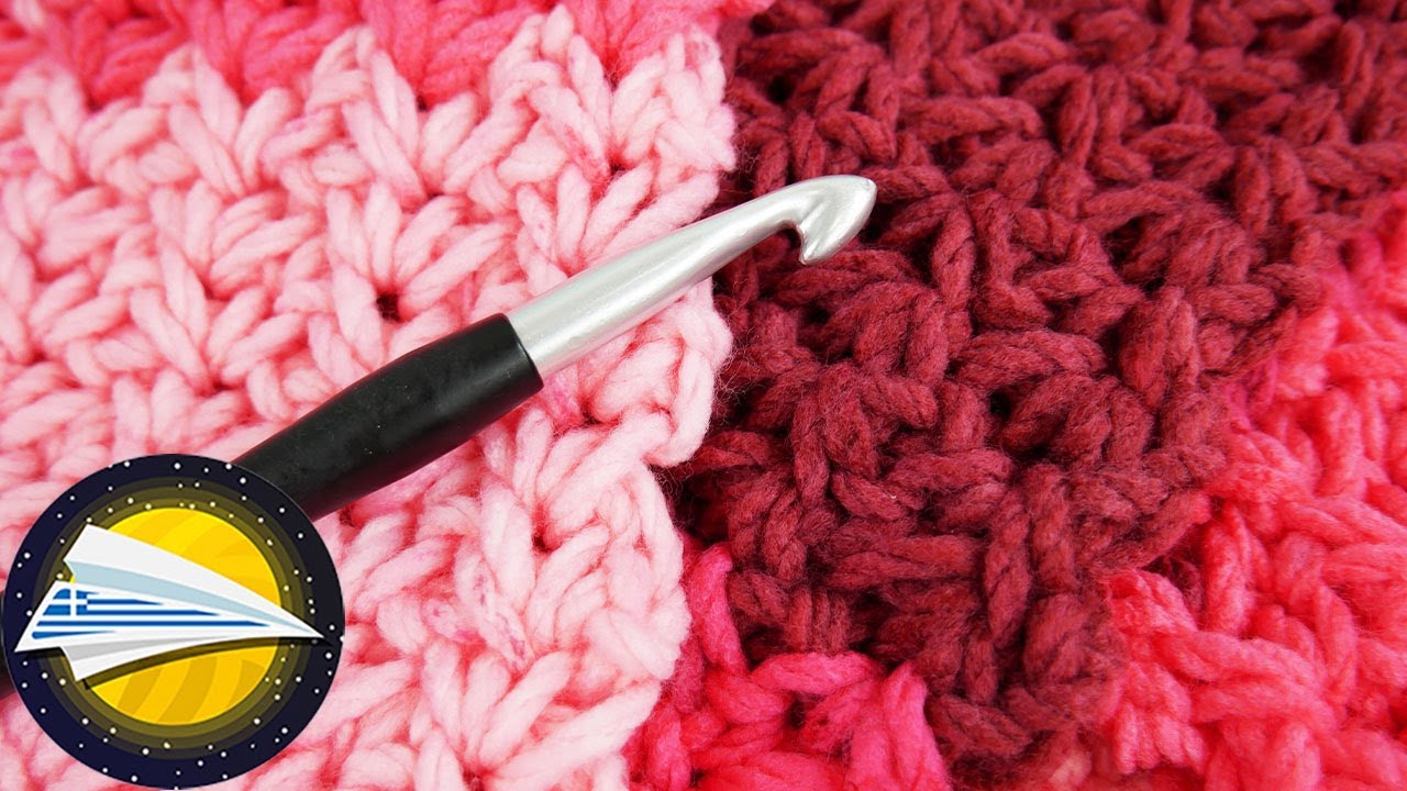 XXL πλεκτό κασκόλ για τον χειμώνα | Πολύ εύκολο για αρχάριους