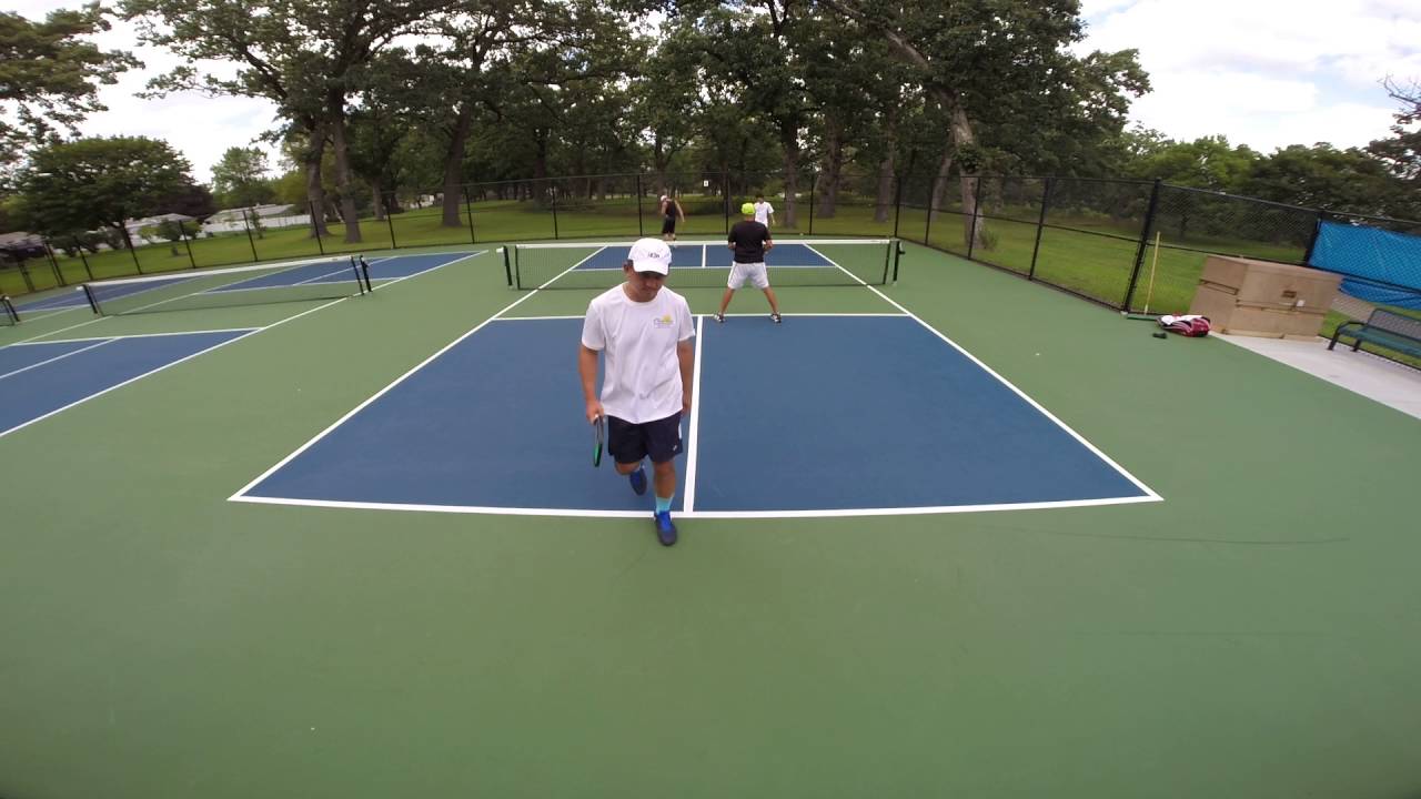 Woodbury, MN Pickleball Rec Play August 28 2016 Sunday 9 YouTube