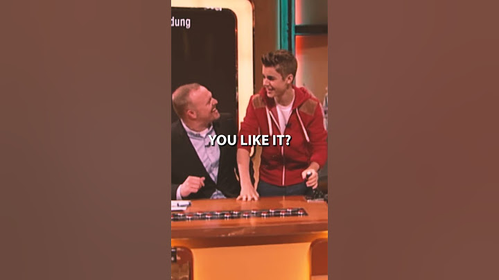 #justinbieber almost kills german show Host #StefanRaab 😂 #tvtotal #german #shorts