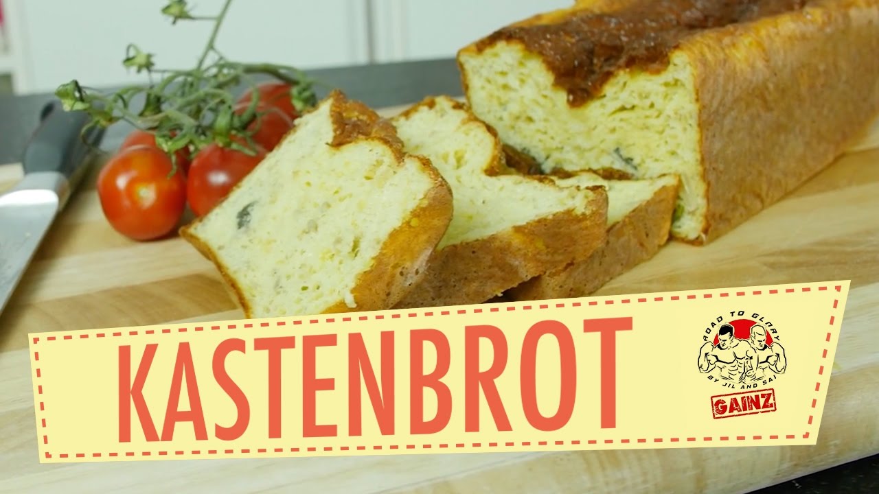 Fitness Rezept - Protein Kastenbrot - Lowcarb Fitness Brot - Diät Koch ...