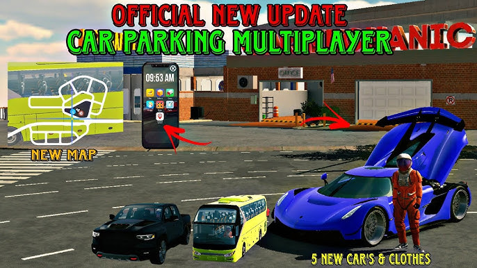 Modern Car Parking Driving School: Free Car Games- Multi Car