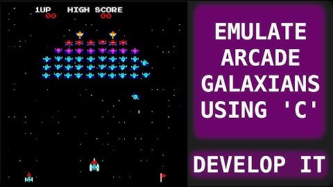 Emulating Z80 Arcade Galaxians PCB Using 