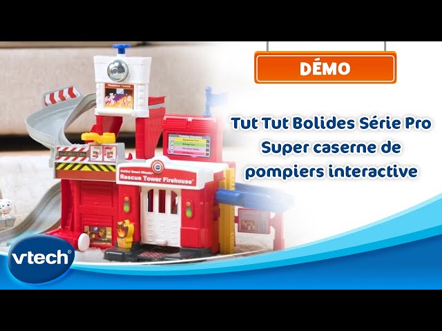 Tut tut bolides- super caserne de pompiers interactive, jouets 1er age