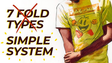 A Simple Way to Draw CLOTHES (not the 7 fold types)