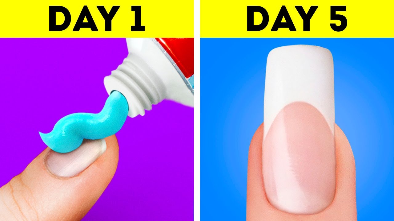 12 Simple Manicure and Pedicure Hacks to Try at Home / 5-Minute Crafts