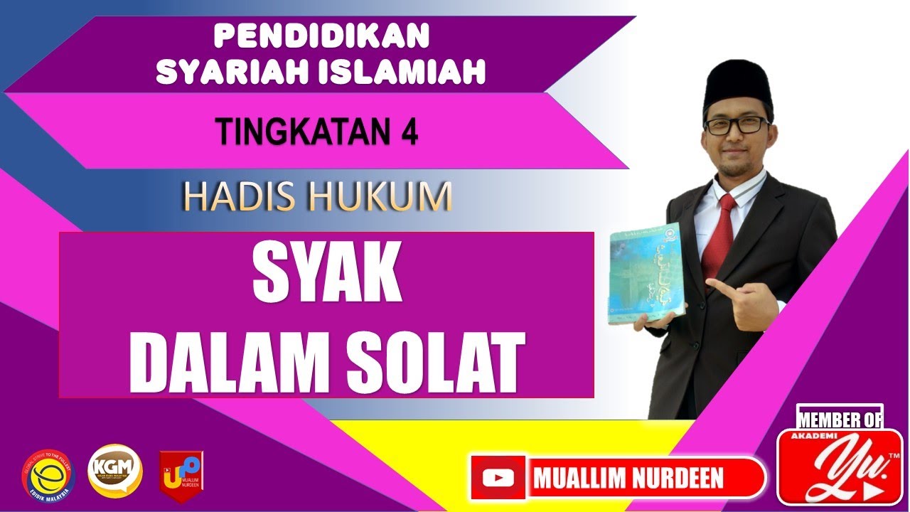 SYAK DALAM SOLAT (Hadis Hukum) Ting 4