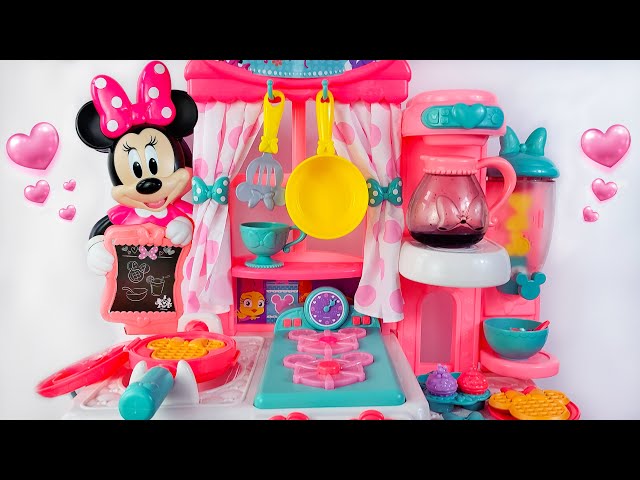 Satisfying with Unboxing & Review Pink Minnie Mouse Kitchen Play Set S