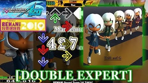 【DDR A20】 Trill auf G [DOUBLE EXPERT] 譜面確認＋クラップ