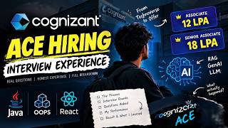 Cognizant ACE Hiring 2027🔥 | My Interview Experience | Java, React, AI & RAG
