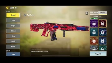 NEW! M4 - Dissolver! All camos | COD MOBILE