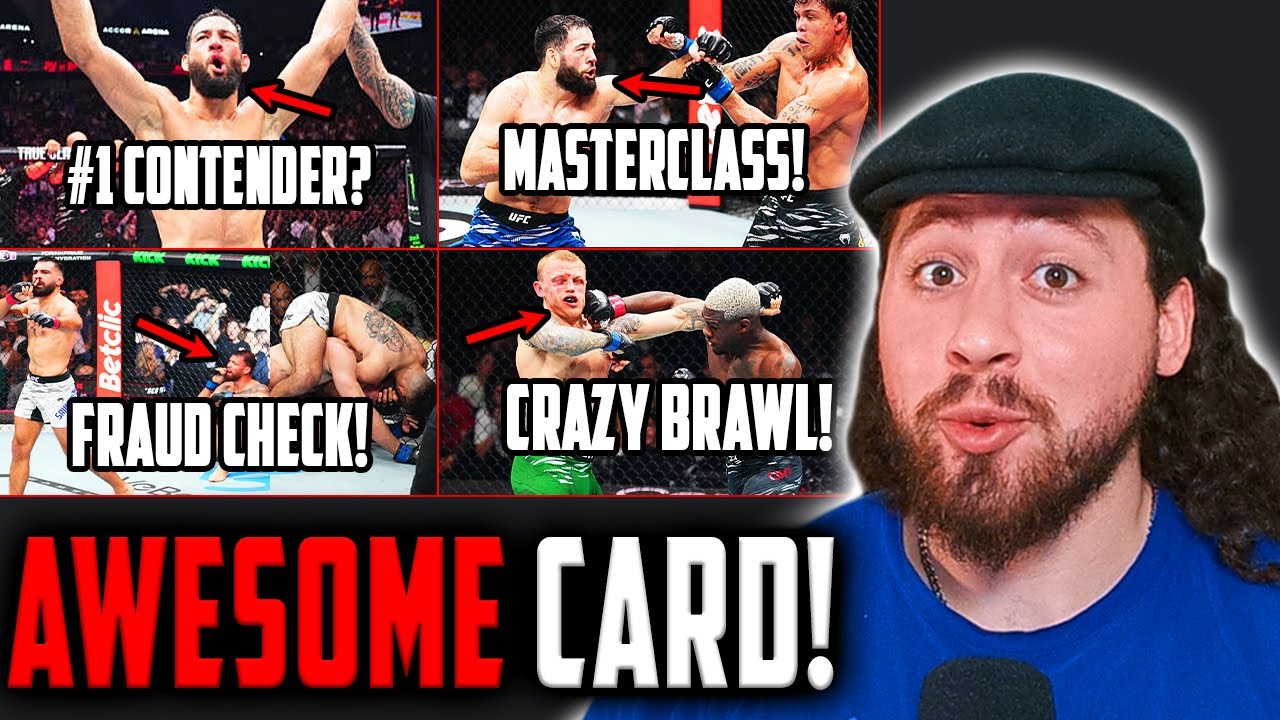 UFC Paris Recap Imavov vs Borralho Post Fight Reaction & Breakdown