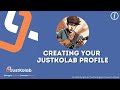 Creating your justkolab profile