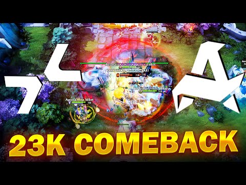 PARIVISION vs AURORA - EPIC 23k Comeback - BLAST Slam III